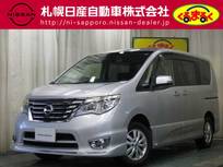 日産 セレナ 2000cc 2.0 ハイウェイスター Vセレクション+Safety 4WD エマージェンシーブレーキ・両側オートスラ