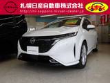 日産 ノートオーラ 1200cc 1.2 G FOUR 4WD 社外メモリーナビゲーション
