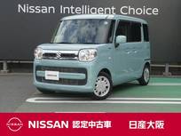 スズキ スペーシア 660cc 660 ハイブリッド X 衝突軽減ブレーキ　後方コーナーセンサー