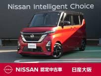 日産 ルークス 660cc 660 ハイウェイスターX 衝突軽減ブレーキ　アラウンドビューモニタ