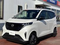 日産 サクラ X 当社社用車UP　衝突被害軽減ブレーキ