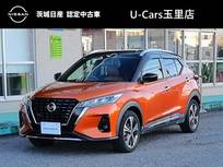 日産 キックス 1200cc 1.2 X ツートーン インテリアエディション (e-POWER) 純正メモリーナビ・フルセグチューナー/バ