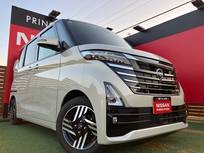 日産 ルークス 660cc 660 ハイウェイスターX 純正フルセグナビ　エマブレ　AVM　ソナー