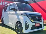 日産 ルークス 660cc 660 ハイウェイスターX アーバンクロム プロパイロット エディション 社外メモリーナビ　フルセグTV