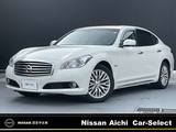 日産 シーマハイブリッド 3500cc 3.5 サンルーフ　HDDナビ　全周囲カメラ