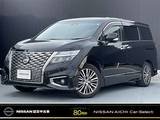 日産 エルグランド 3500cc 3.5 350ハイウェイスター プレミアム 後席モニター　黒革シート　純正ナビ