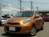 日産 マーチ 1200cc 1.2 12X ワンオーナー純正メモリーナビバックモニタ