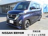 日産 ルークス 660cc 660 ハイウェイスターX 純正9インチメモリーナビ　DVD再生　アラウ