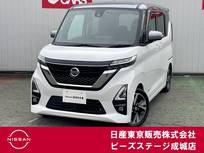 日産 ルークス 660cc 660 ハイウェイスターGターボ 純正ナビ アラウンドVM 両オートスライド