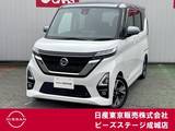 日産 ルークス 660cc 660 ハイウェイスターGターボ 純正ナビ アラウンドVM 両オートスライド
