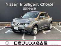 日産 ジューク 1500cc 1.5 15RX シルバーコンソール　純正ナビ