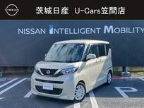 日産 ルークス 660cc 660 X 助手席スライドアップシート 純正9インチナビ/フルセグTV/前後ドラレコ/