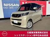 日産 ルークス 660cc 660 X 純正メモリーナビ　ナビ連動前後ドラレコ