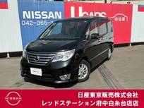 日産 セレナ 2000cc 2.0 ハイウェイスター Sエディション 純正大画面メモリーナビ　ナビ連動ETC