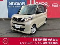 日産 ルークス 660cc 660 X 衝突軽減ブレーキ　純正大画面メモリーナビ