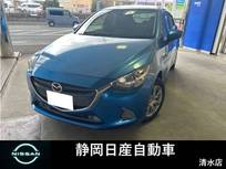 マツダ デミオ 1300cc 1.3 13S エマブレ　純正メモリーナビ　スマートキー