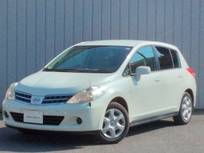 日産 ティーダ 1500cc 1.5 15M ナビ+Bカメラ　ETC　電動コーナーポール