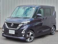 日産 ルークス 660cc 660 ハイウェイスターGターボ ナビ+AVM Dレコ LED SOS A/W 1オーナー