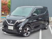 日産 デイズ 660cc 660 ハイウェイスターGターボ ナビ+AVM ETC Dレコ LED SOS LED A/W