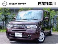 日産 キューブ 1500cc 1.5 15X 走行13208キロ　日産純正DVD再生カーナビ