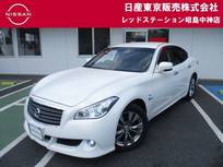 日産 フーガハイブリッド 3500cc 3.5 法人ワンオーナー　純正HDDナビ　サイド