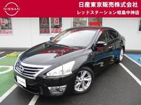 日産 ティアナ 2500cc 2.5 XV 黒本革エアコン電動シート　MM114DWナビ