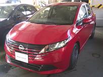 日産 ノート 1200cc 1.2 X 当社展示試乗車純正大型メモリーナビ