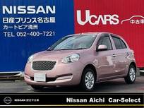 日産 マーチ 1200cc 1.2 ボレロ 純正メモリ-ナビ　バックカメラ