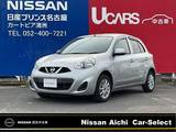 日産 マーチ 1200cc 1.2 X Vセレクション 純正メモリ-ナビ　バックカメラ