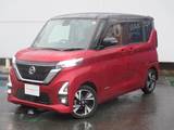 日産 ルークス 660cc 660 ハイウェイスターGターボ MJ120メモリーナビ/衝突軽減ブレーキ/踏み