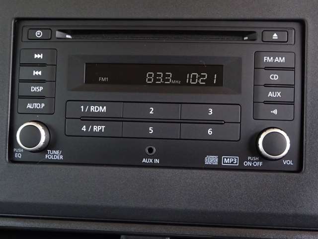 日産純正品CD・メモリー一体AM/FM電子チューナーラジオ 栃木日産自動車