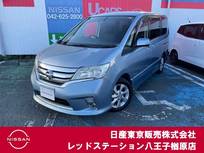 日産 セレナ 2000cc 2.0 ハイウェイスター S-HYBRID 純正ナビTV　後席モニター