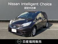 日産 ノート 1200cc X DIG-S エマブレパッケージ ワンオーナー　メモリーナビ　インテリキー