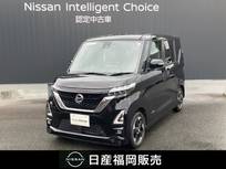 日産 ルークス 660cc 660 ハイウェイスターX ワンオーナー　社外ナビ　インテリキー