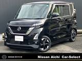 日産 ルークス 660cc 660 ハイウェイスターX 大画面純正ナビ　アラウンドビューモニター