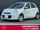 日産 マーチ 1200cc 1.2 12X 純正メモリーナビ　ワンセグ　Wエアバック