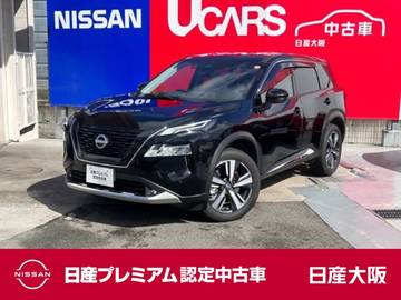 エクストレイル 1.5 G e-4ORCE 4WD 黒ナッパレザーシート　プロパイロット　ア