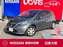 日産 ノート 1200cc 1.2 X エマブレ　車線逸脱警報　メモリナビTV