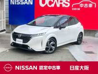 日産 ノートオーラ 1200cc 1.2 G 前席ヒータ　プロパイ アラウンド 純正ナビ