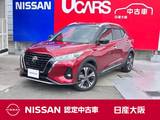 日産 キックス 1200cc 1.2 X ツートーン インテリアエディション (e-POWER) 前席ヒータ　9ワイドナビTV　前後ドラレコ