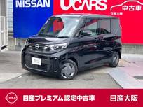 日産 ルークス 660cc 660 X 店長決裁車 左A アラウンド 9ワイドナビTV