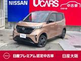 日産 サクラ X 前席ヒータ　アラウンドモニ　9ワイドナビ