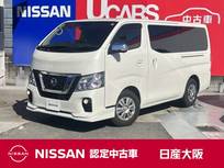 日産 NV350キャラバン 2000cc 2.0 プレミアムGX ロングボディ 左オート　LED アラウンド 社外BIG-XナビTV