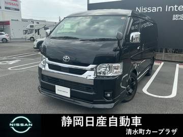 ハイエース 2.7 GL ロング ミドルルーフ 4WD カスタム車輛　後席モニター　360度カメラ