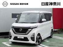 日産 ルークス 660cc 660 ハイウェイスターGターボ ナビ　AVM　助手席側オートステップ