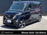 日産 ルークス 660cc 660 ハイウェイスターGターボ /純正大画面ナビMM321D-L・CD・DVD再生