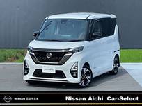 日産 ルークス 660cc 660 ハイウェイスターGターボ アーバンクロム プロパイロット エディション 大画面ナビ　防水シート　走行　22725km