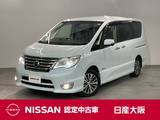 日産 セレナ 2000cc 2.0 ハイウェイスター Vセレクション+SafetyII S-HYBRID DVD再生機能付きナビゲーション・LEDヘッド
