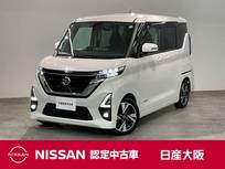 日産 ルークス 660cc 660 ハイウェイスターGターボ 両側オートスライドドア・純正アルミホイー