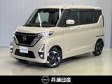 日産 ルークス 660cc 660 ハイウェイスターX 4WD ワンオーナー・ディーラーOPナビ・左側電動
